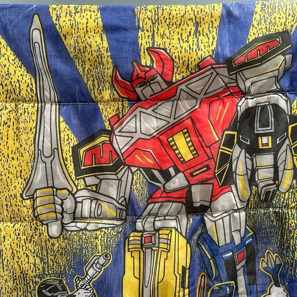 Vintage 1994 Mighty Morphin Power Rangers Sleeping Bag Saban